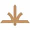Ekena Millwork Redmond Smooth Timber Gable Bracket, Western Red Cedar, 36"W x 23"H x 1 1/2"D x 3 1/2"F, 15/12 Pitch GBW036X23X0204RED00SWR - alternate 1